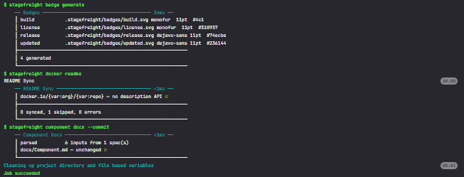 StageFreight docs phase in GitLab